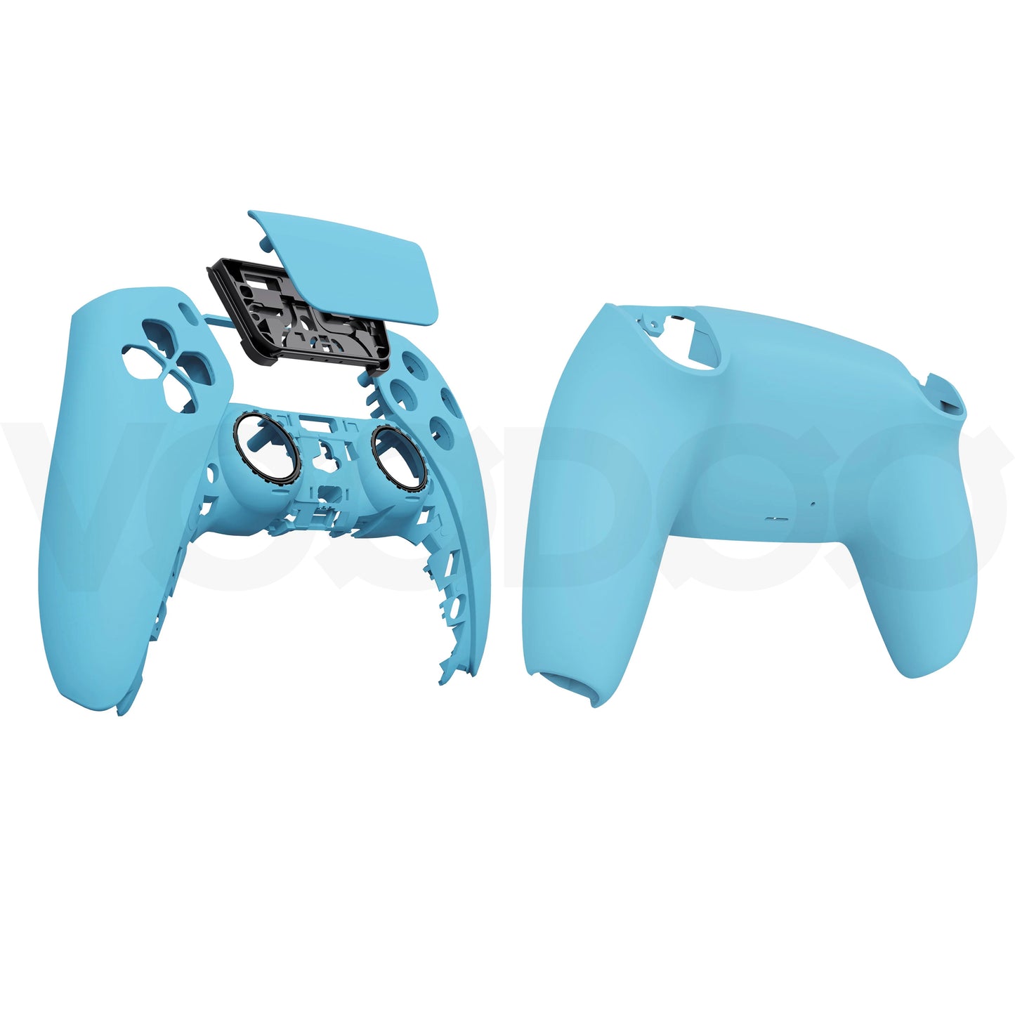 Soft-Matte Front & Back PS5 Controller Housing Shell