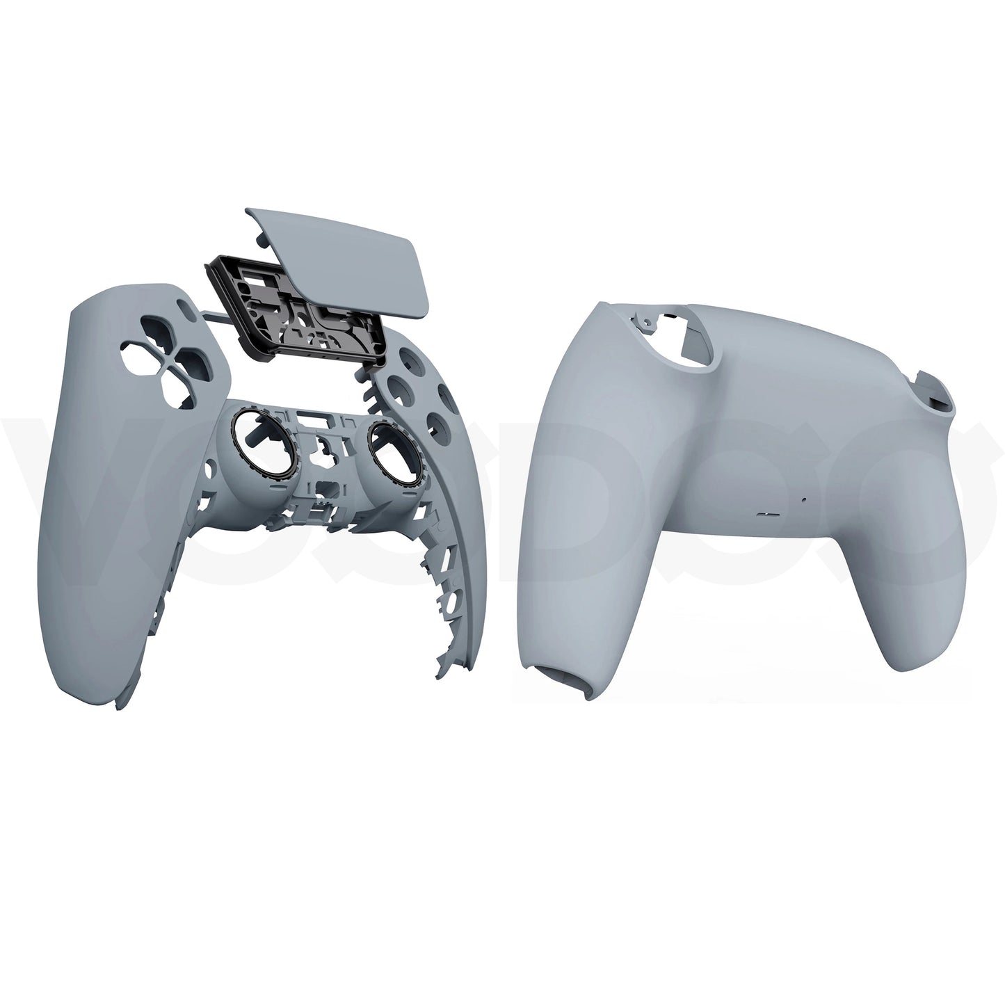 Soft-Matte Front & Back PS5 Controller Housing Shell
