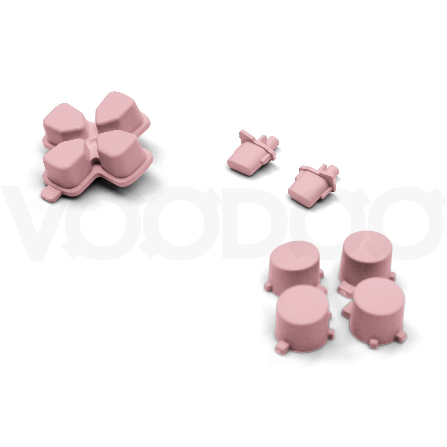 Soft Matte PS5 Controller Action Buttons