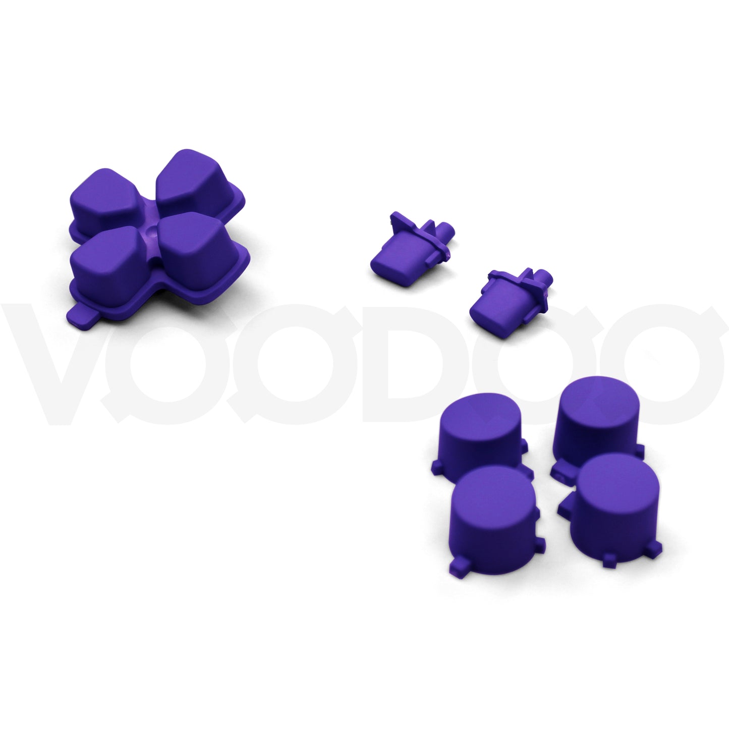 Soft Matte PS5 Controller Action Buttons