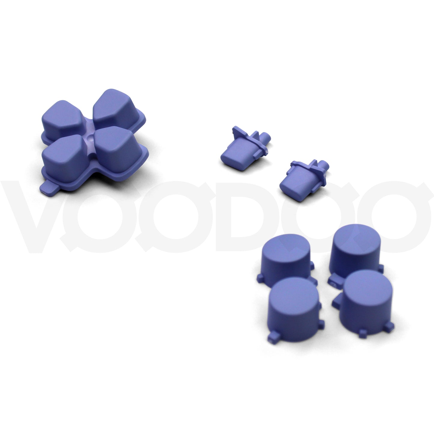 Soft Matte PS5 Controller Action Buttons