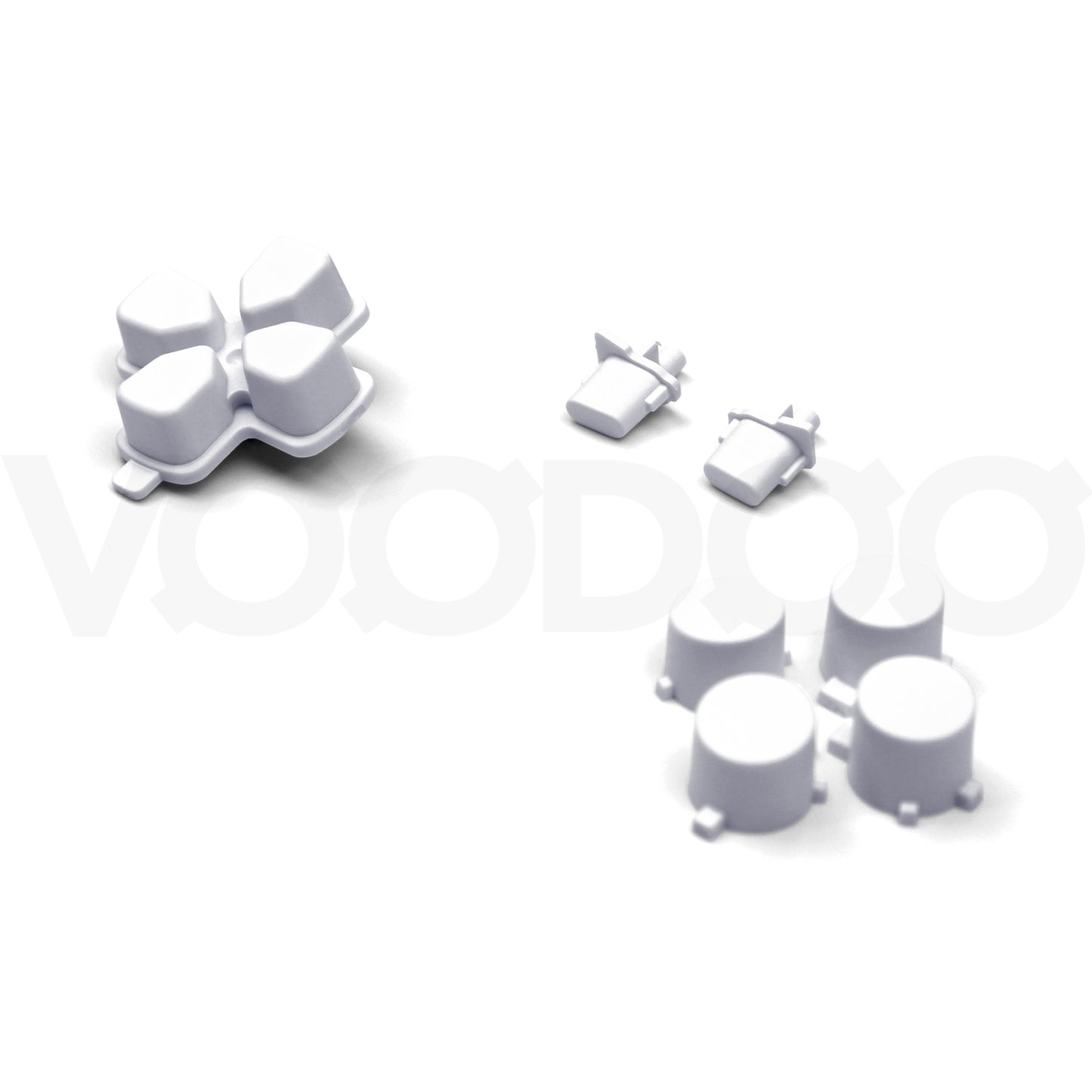 Soft Matte PS5 Controller Action Buttons