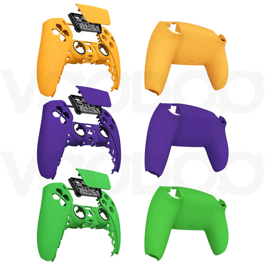 Soft-Matte Front & Back PS5 Controller Housing Shell