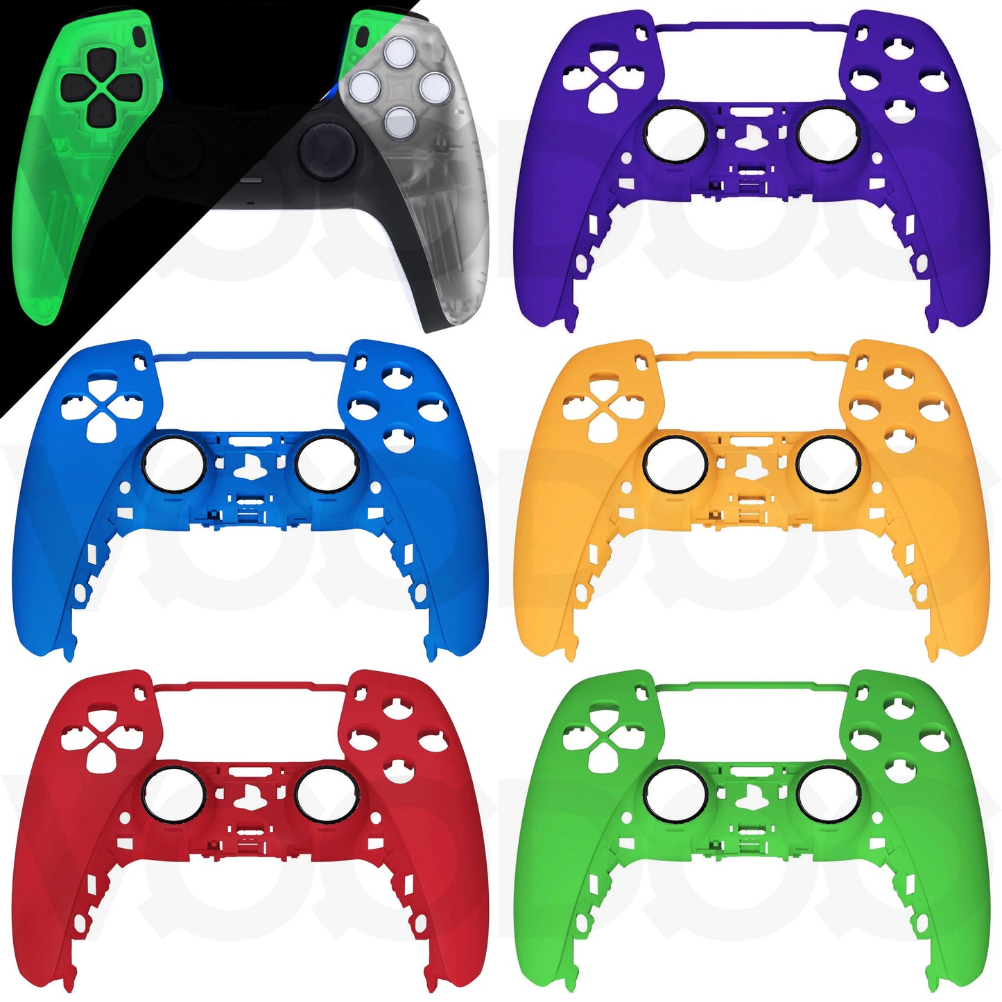 Matte PS5 Controller Front Faceplate Shell