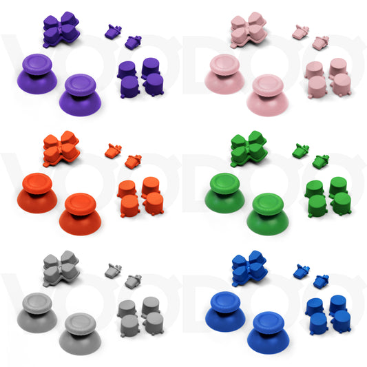 Soft Matte PS5 Controller Button & Thumbstick Set