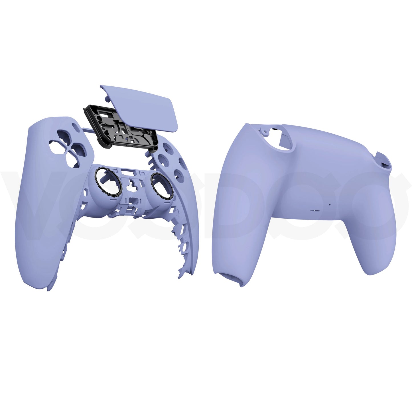 Soft-Matte Front & Back PS5 Controller Housing Shell