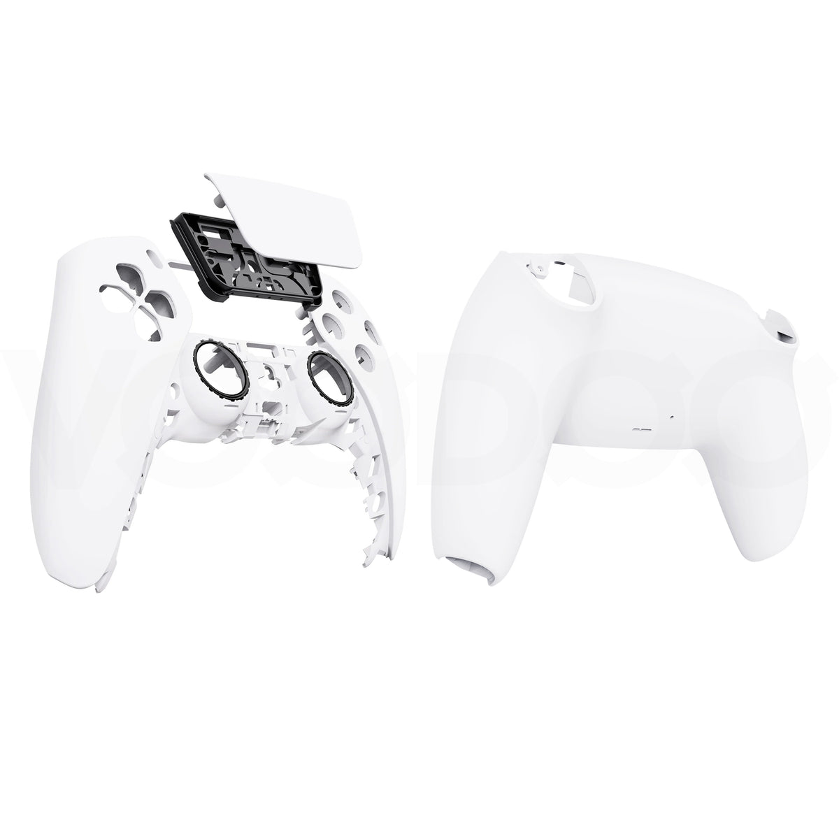 Matte Front & Back PS5 Controller Housing Shell