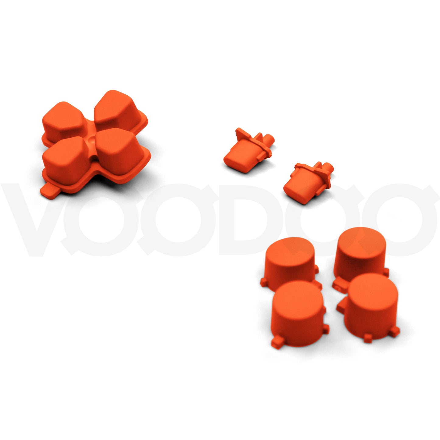 Soft Matte PS5 Controller Action Buttons